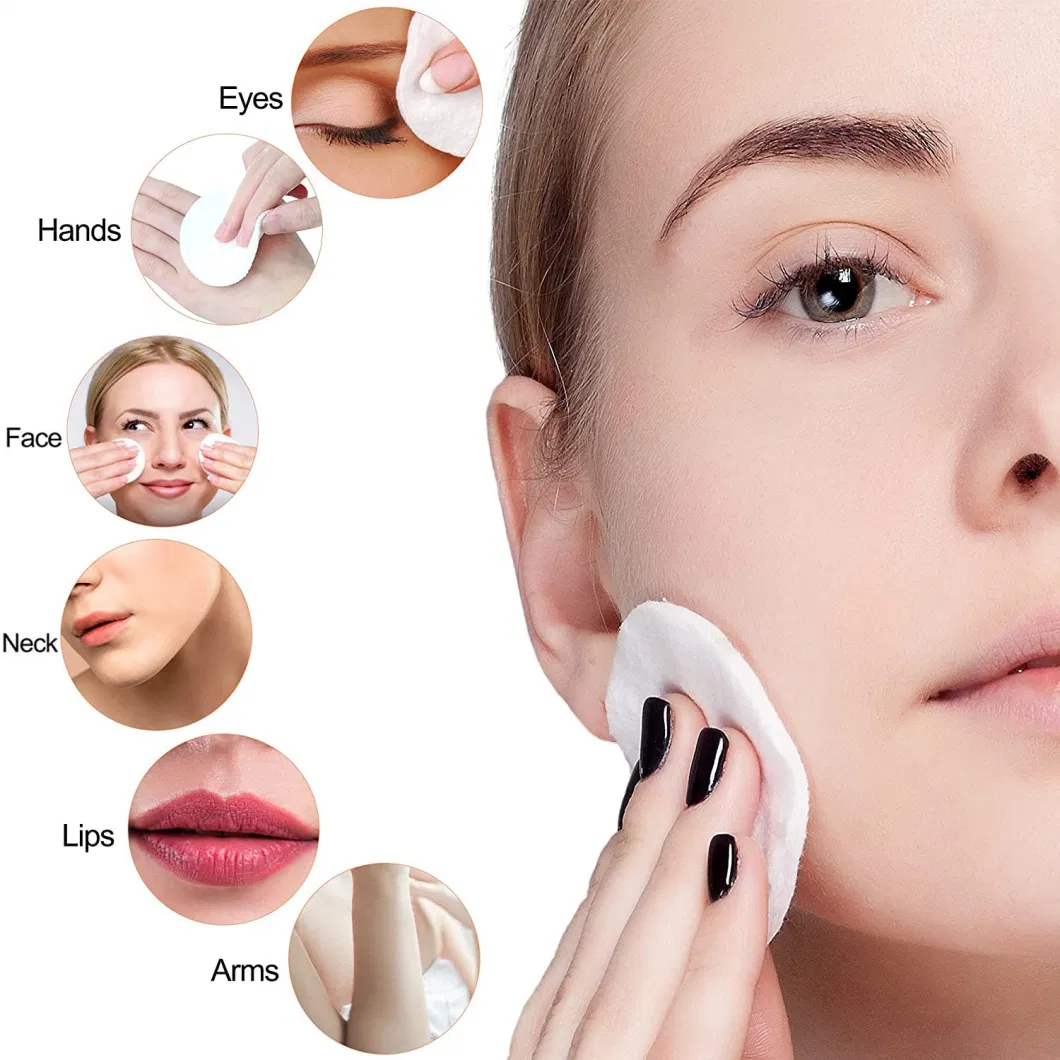 Medical Facial Soft Cotton Pads for Face Make up Removing